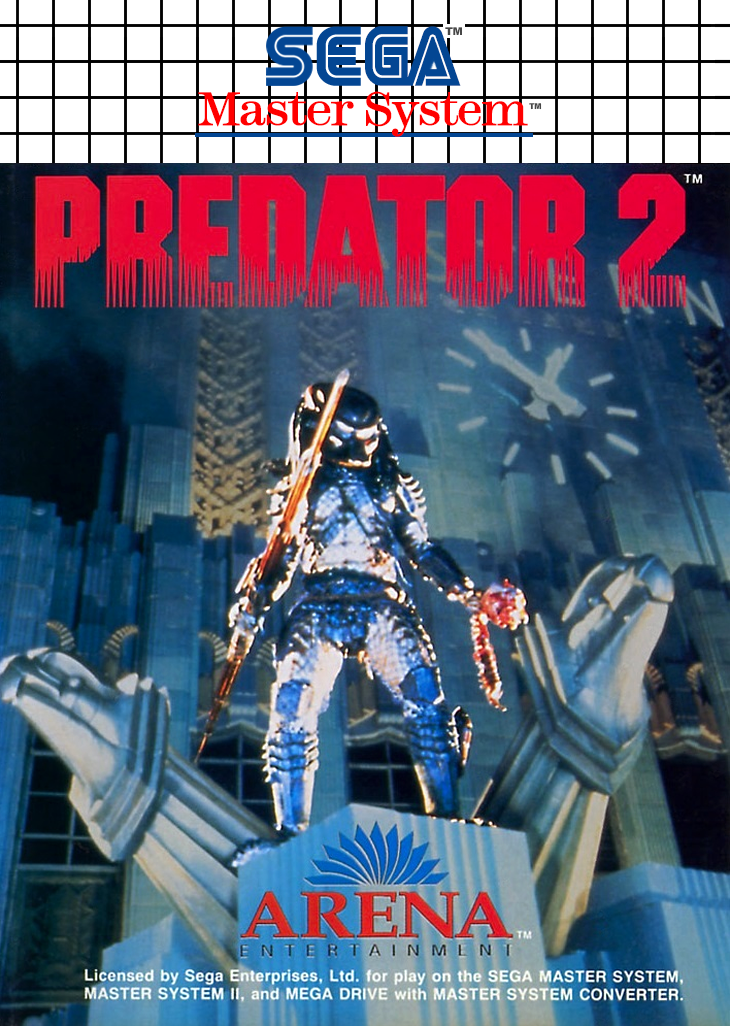 Predator 2 Sega Master System Print Poster