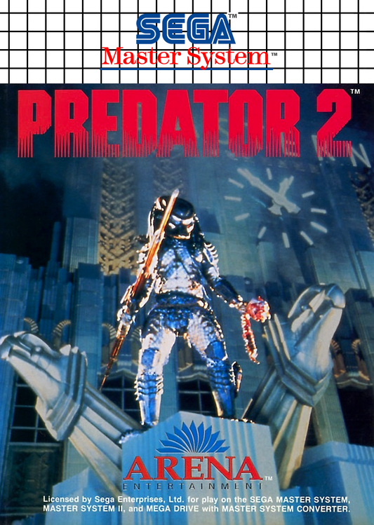 Predator 2 Sega Master System Print Poster