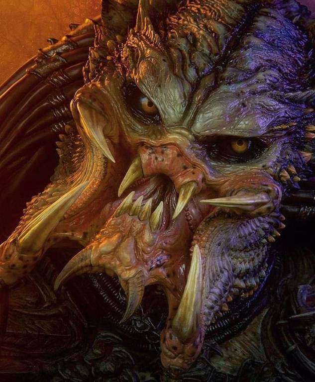 Predator Alien Warrior 12345 Print Poster