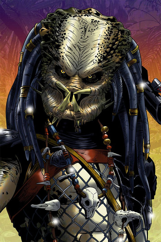 Predator Alien Yautja Movie Decor Wall Art Jigsaw Puzzle