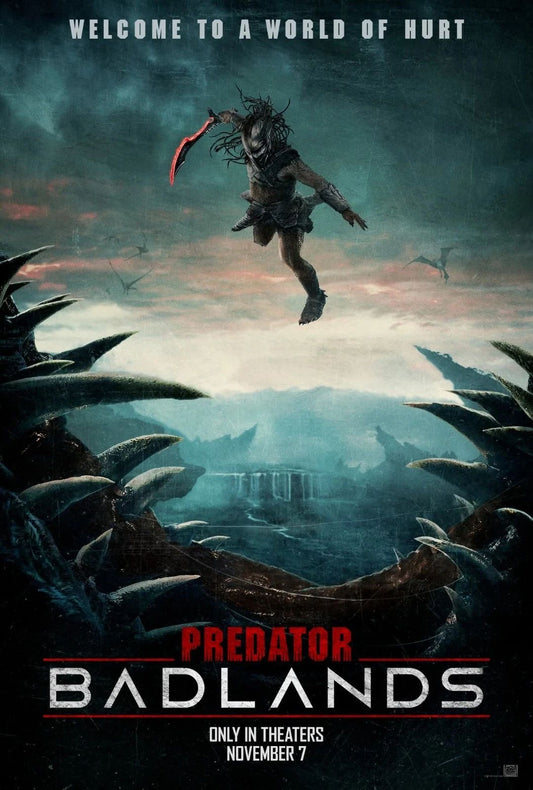 Predator Badlands 2025 Poster Movie