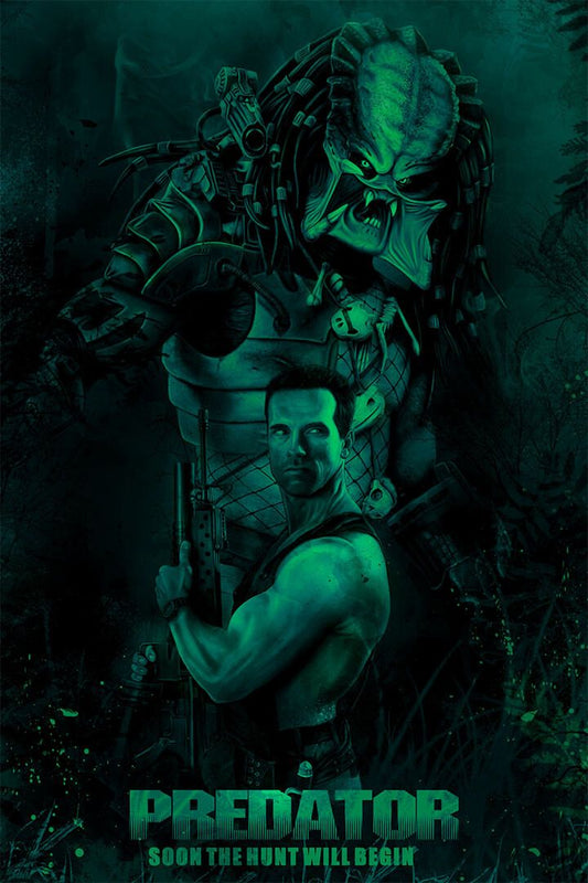 Predator Classic Movie Adventure Action Painting Jigsaw Puzzle