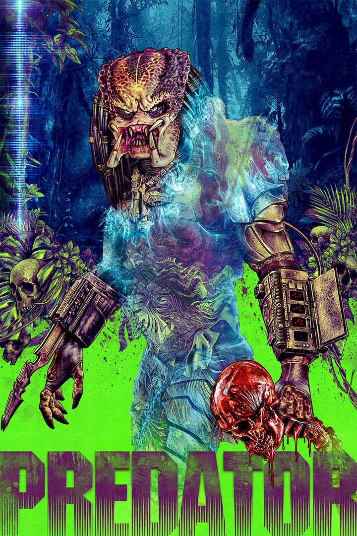 Predator Classic Movie Horror Adventure Print Jigsaw Puzzle