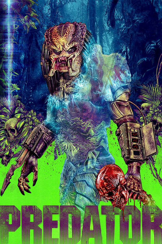 Predator Classic Movie Horror Adventure Print Jigsaw Puzzle