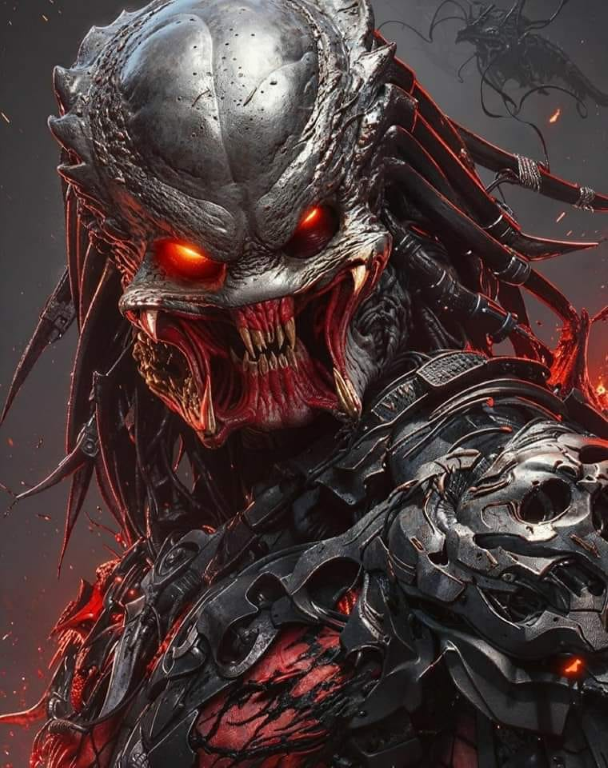Predator Cyborg Alien 56 Print Poster