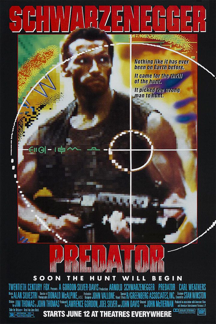 Predator Movie Horror Action Arnold Schwarzenegger Jigsaw Puzzle