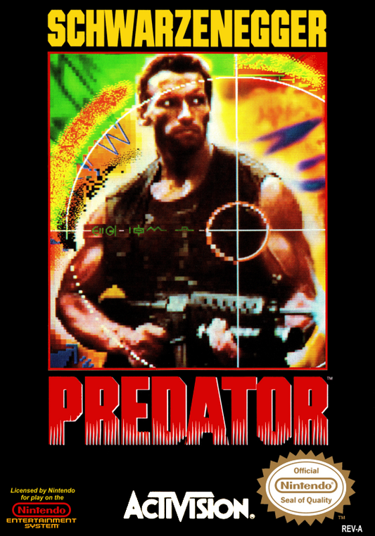 Predator (Usa) Nes Print Poster