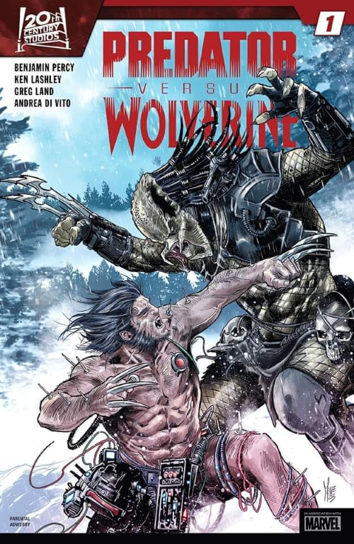 Predator Versus Wolverine Fight 978 Jigsaw Puzzle