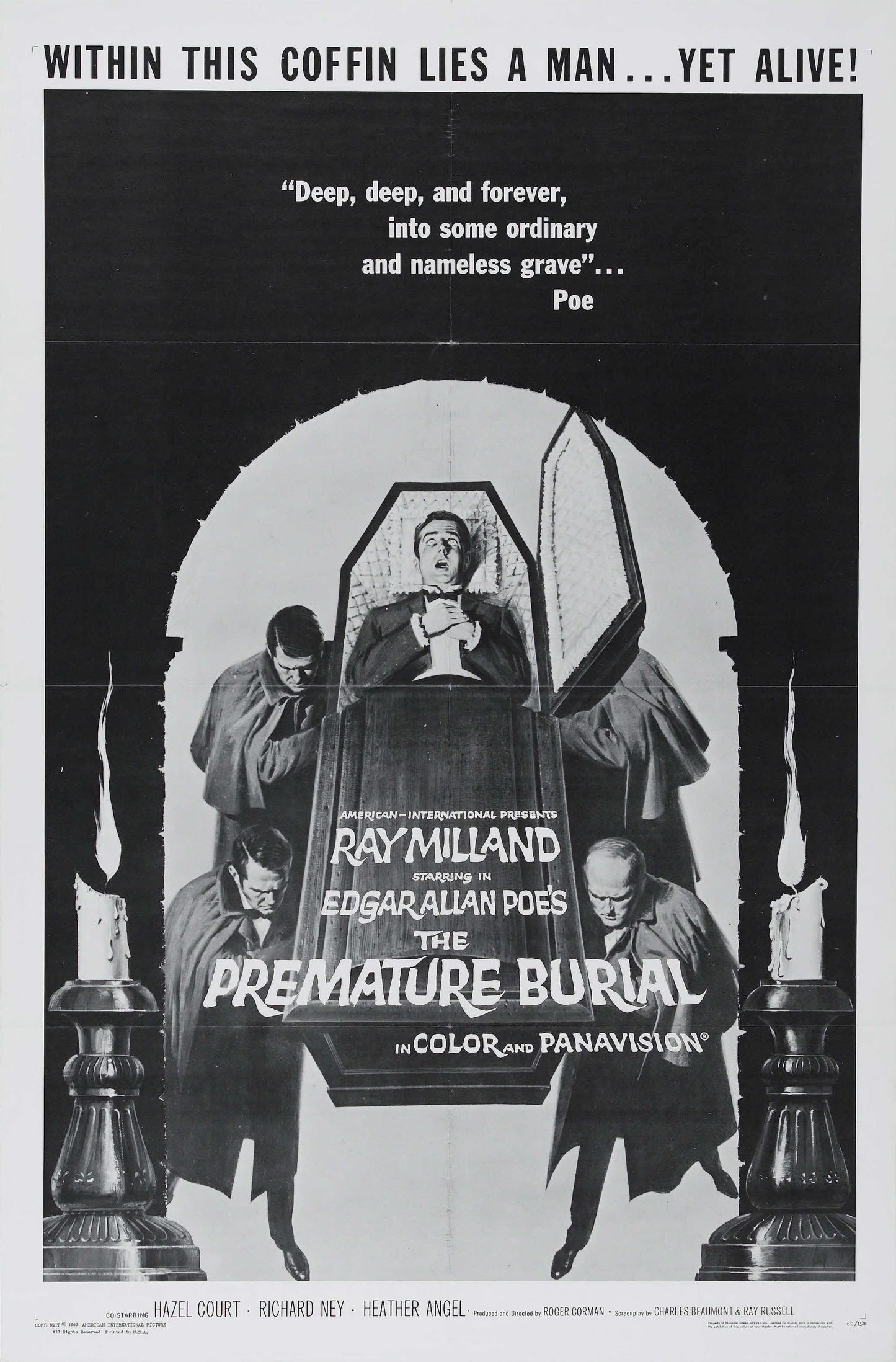 Premature Burial 01 Movie Magnet