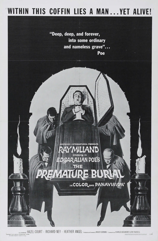 Premature Burial 01 Movie Magnet