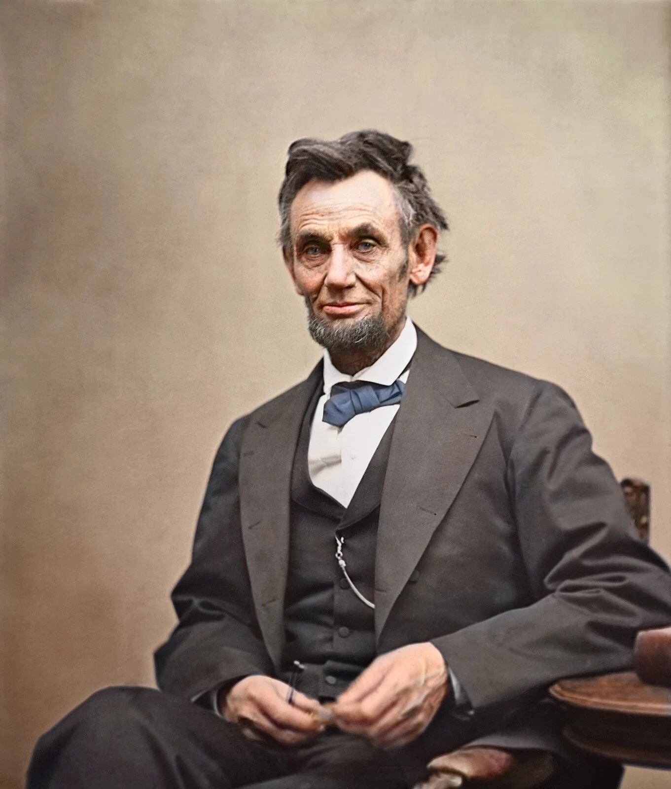President Abraham Lincoln Colorized Portrait Picture Photo Print