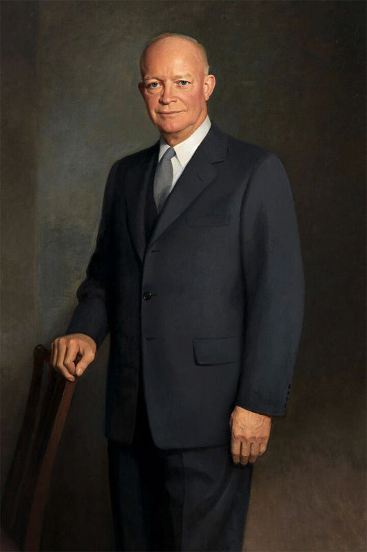 President Eisenhower Commander In Chief Of German Origin Jigsaw Puzzle