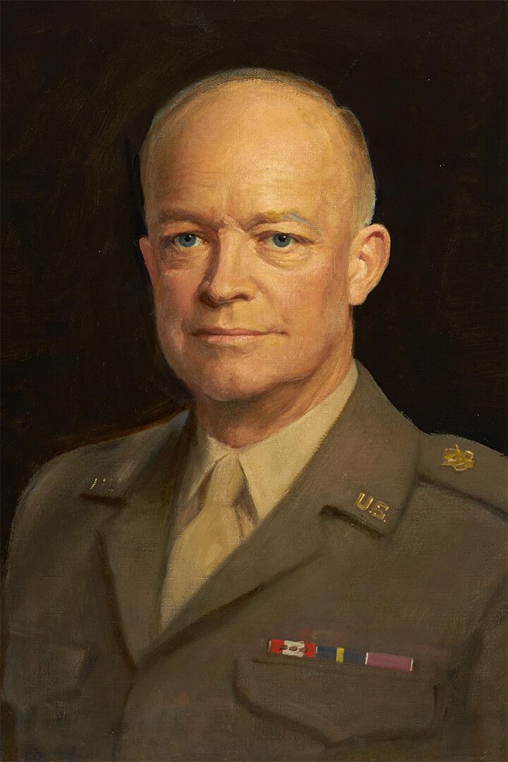 President Eisenhower Supreme German Government Official Jigsaw Puzzle
