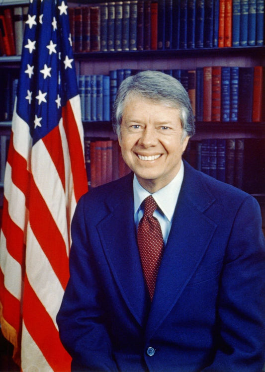 President James Jimmy Carter Official Portrait 8 X 10 Democratic Photo Print
