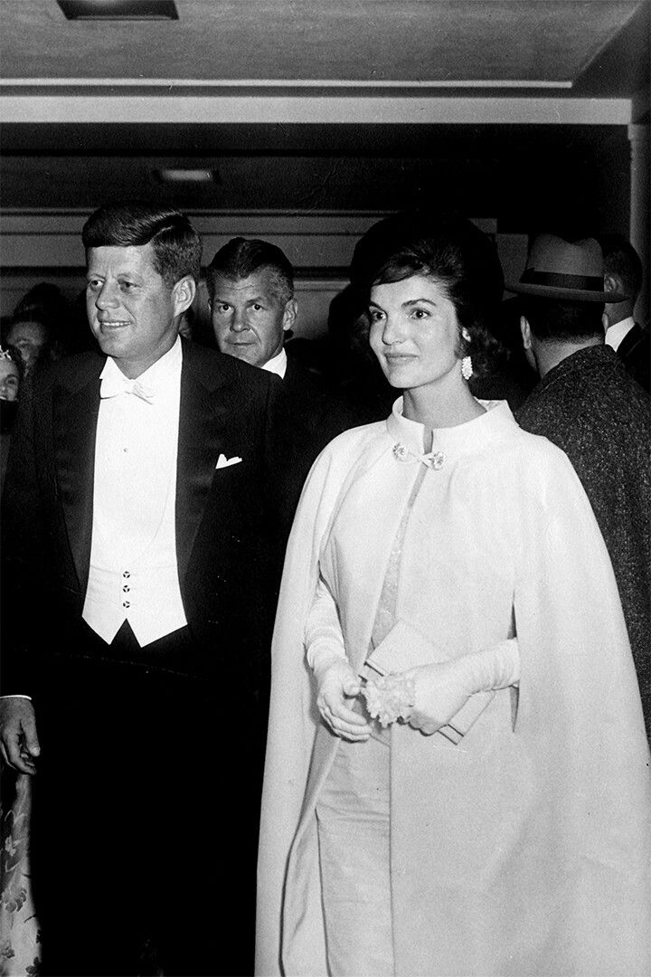 President Kennedy At Preinaugural Gala Print Jigsaw Puzzle