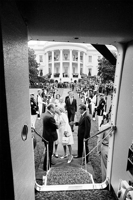 President Nixon Leaving White House Jigsaw Puzzle