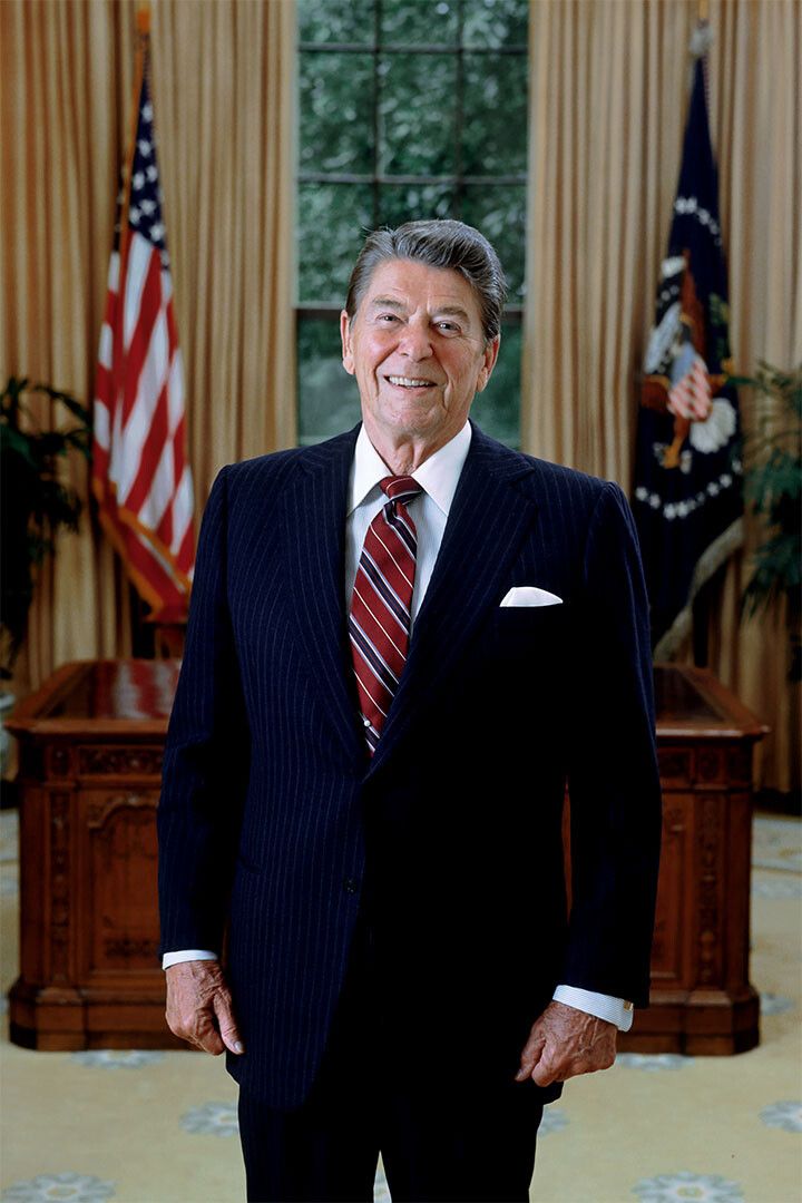 President Ronald Reagan Pop Modern Conservative Jigsaw Puzzle