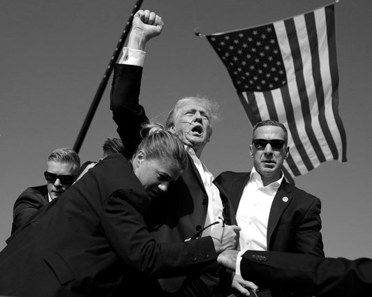 Presidential Canidate Donald Trump After Shooting Picture Photo