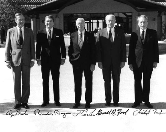Presidents Richard Nixon Gerald Ford Jimmy Carter Ronald Reagan George Bush