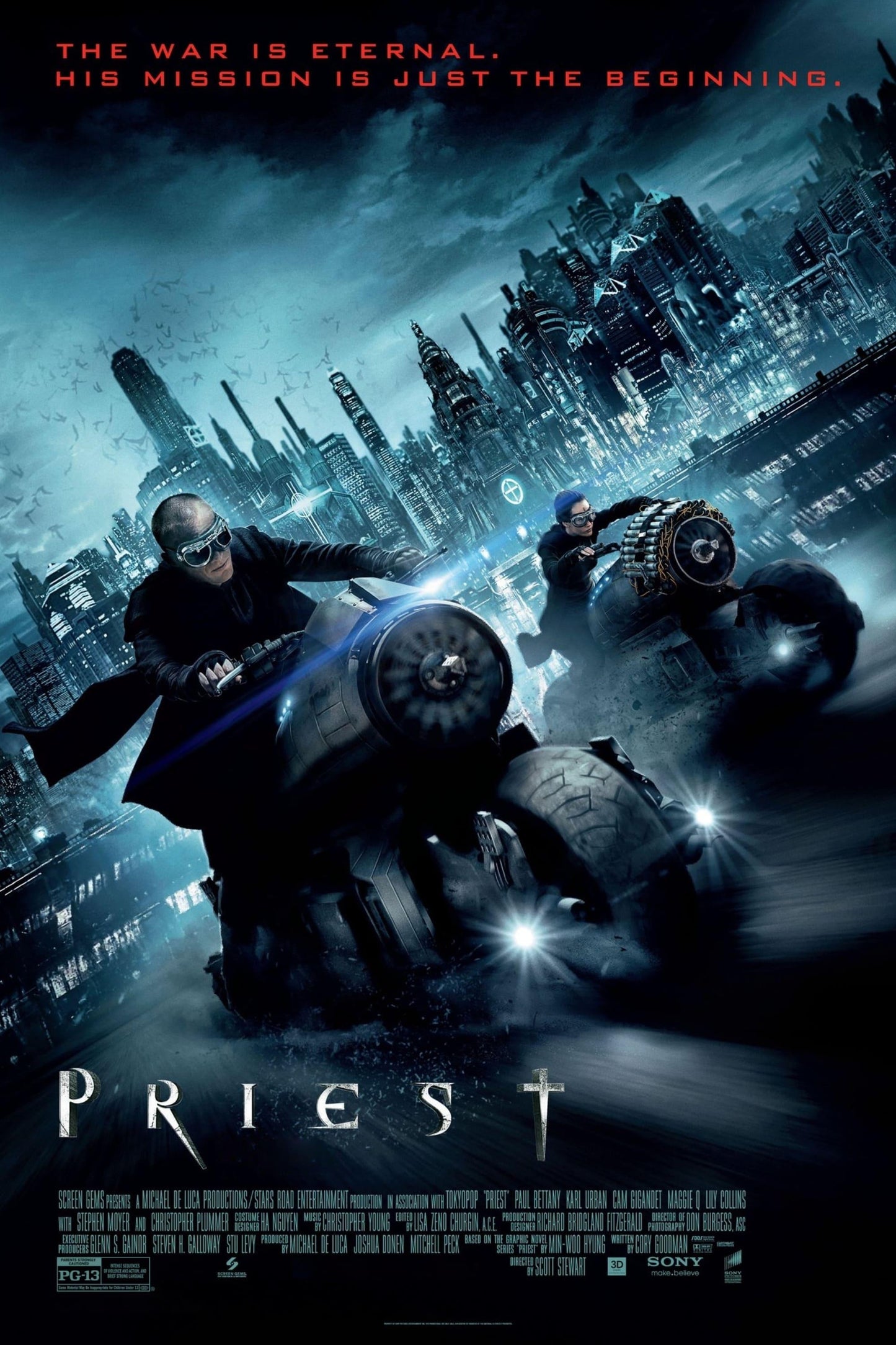 Priest (2011) Movie Magnet