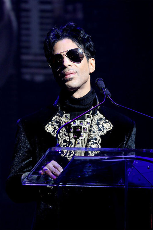 Prince Music Star Singer Songwriter Painting Print Jigsaw Puzzle