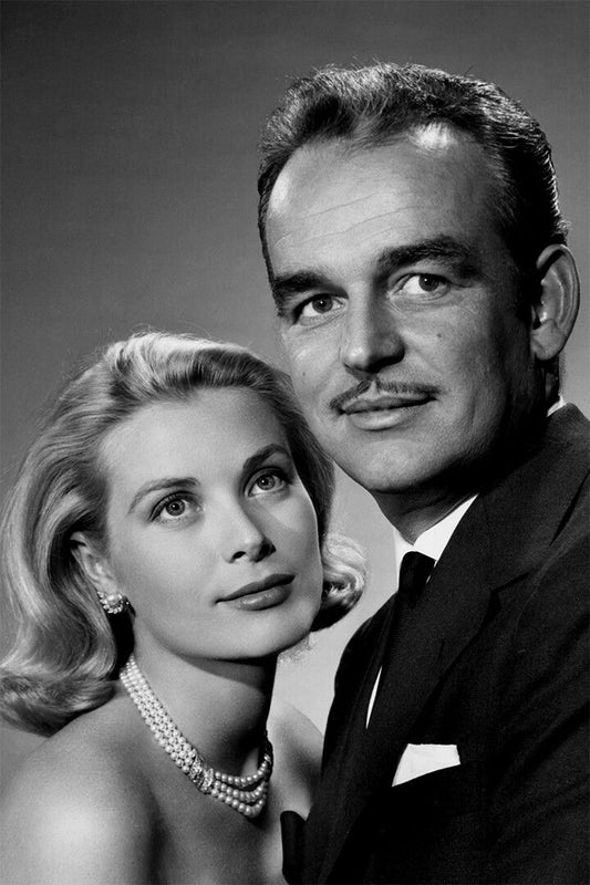 Prince Rainier Iii Of Monaco And Grace Kelly Jigsaw Puzzle