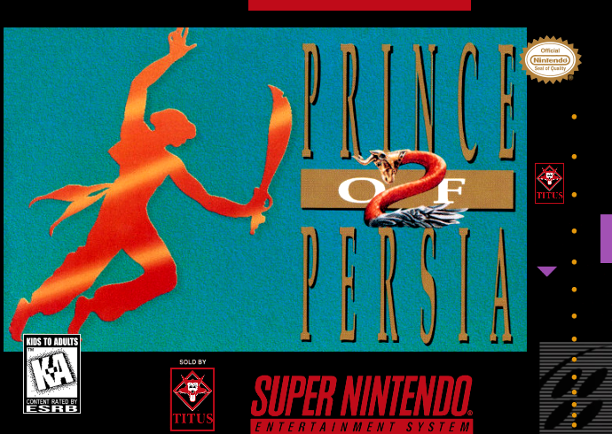 Prince Of Persia 2 (Usa) Snes Print Poster