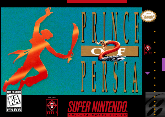 Prince Of Persia 2 (Usa) Snes Print Poster