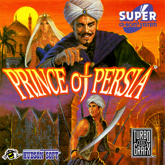 Prince Of Persia (Cd) Turbografx 16 Print Poster