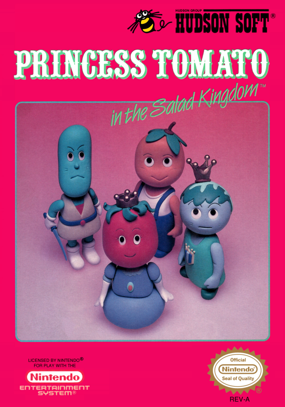 Princess Tomato In The Salad Kingdom (Usa) Nes Print Poster