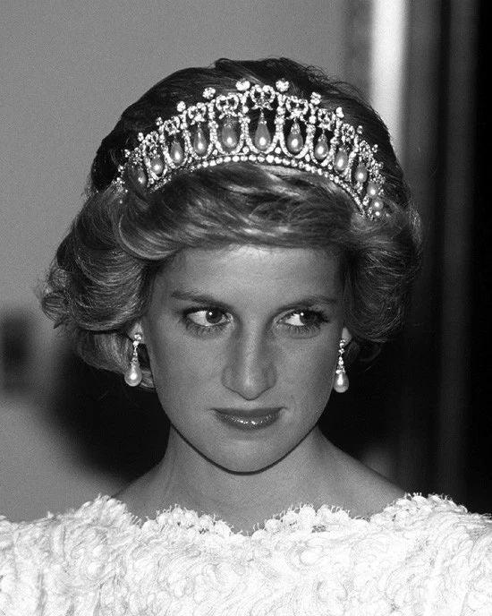 Princess Of Wales, Diana Glossy Keychain Celebrity Print Portrait