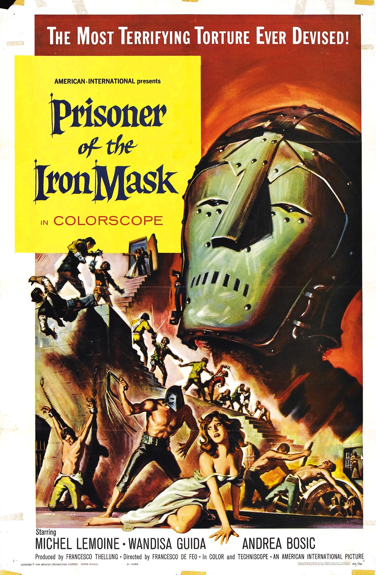 Prisoner Of Iron Mask 01 Movie Keychain