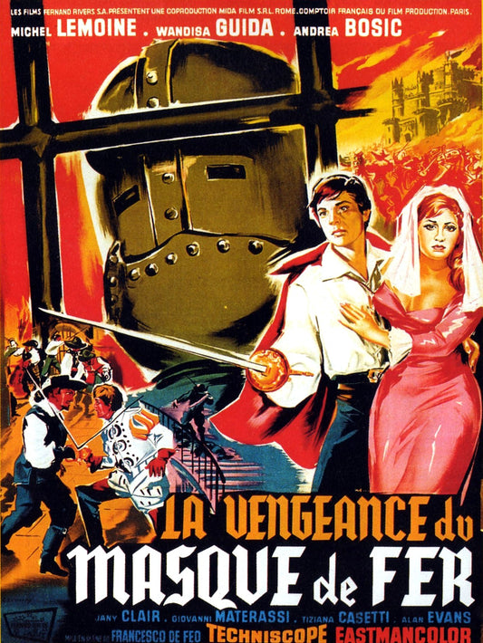 Prisoner Of Iron Mask 03 Movie Magnet