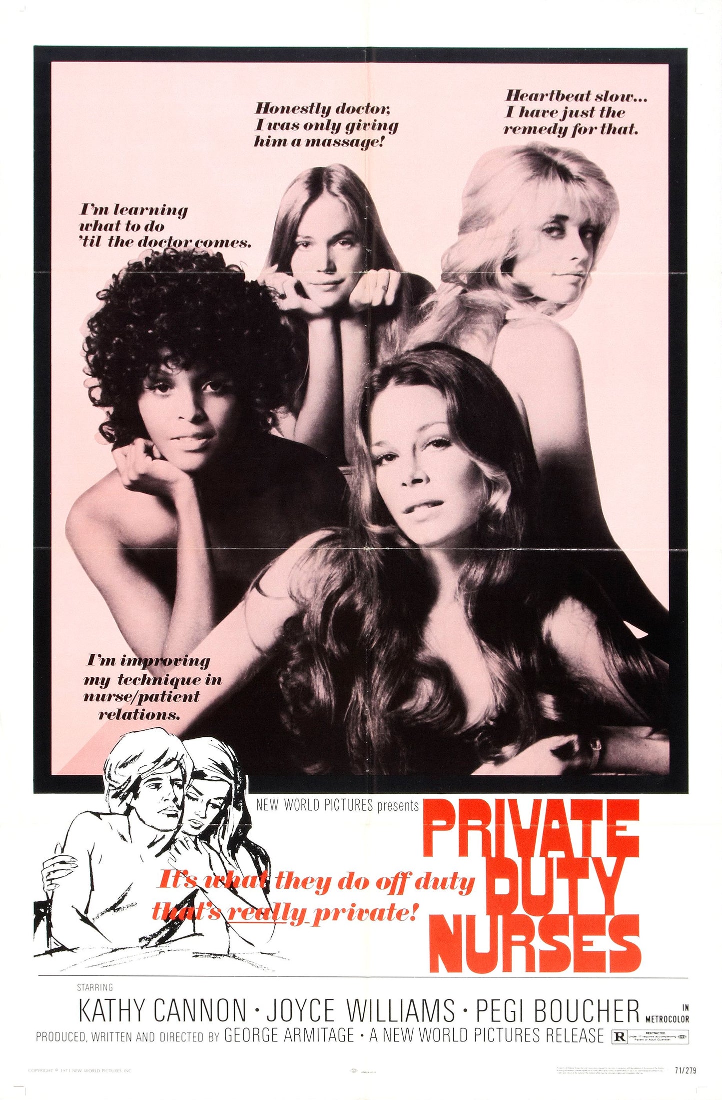 Private Duty Nurses 01 Movie Magnet