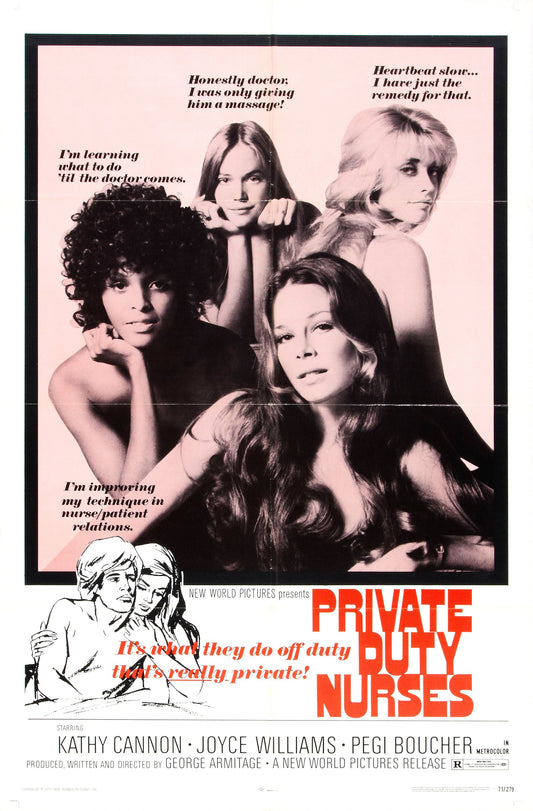 Private Duty Nurses 01 Movie Magnet