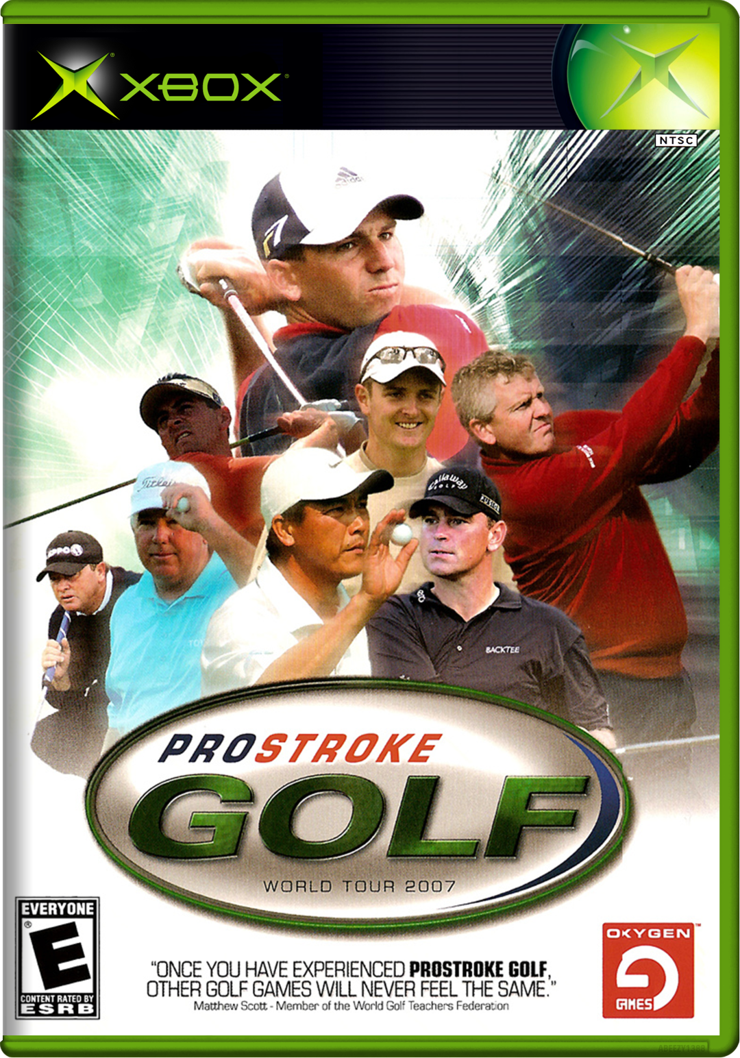 Prostroke Golf World Tour 2007 (Usa, Europe) Xbox Print Poster