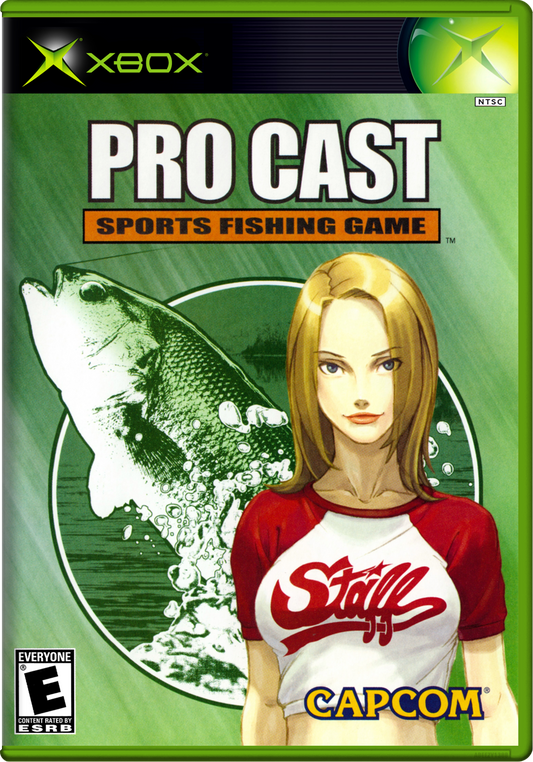 Pro Cast Sports Fishing Game Xbox Print Poster