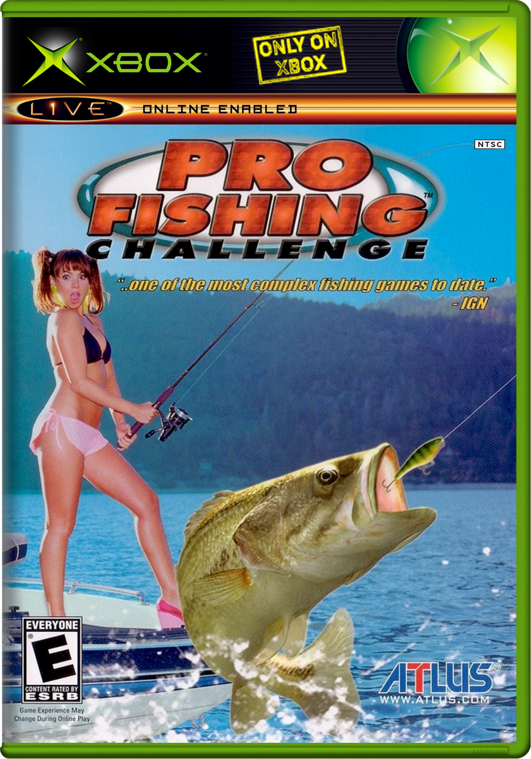 Pro Fishing Challenge Xbox Print Poster
