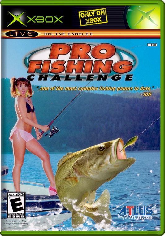 Pro Fishing Challenge Xbox Print Poster