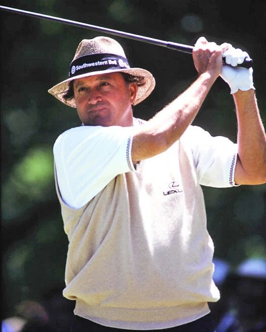 Pro Golfer Raymond Floyd Keychain PGA Print Us Open Glossy Keychain Picture