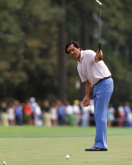 Pro Golfer Seve Ballesteros Glossy Keychain PGA Keychain Masters Us Open