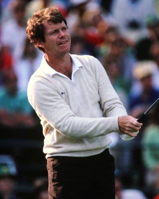 Pro Golfer Tom Watson Glossy Keychain PGA Keychain Masters Us Open