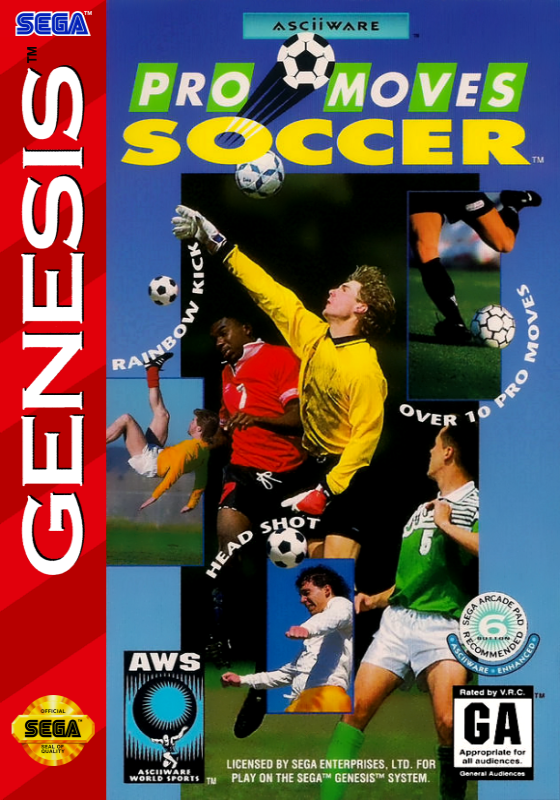 Pro Moves Soccer (Usa) Genesis Print Poster