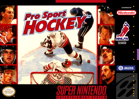Pro Sport Hockey (Usa) Snes Print Poster