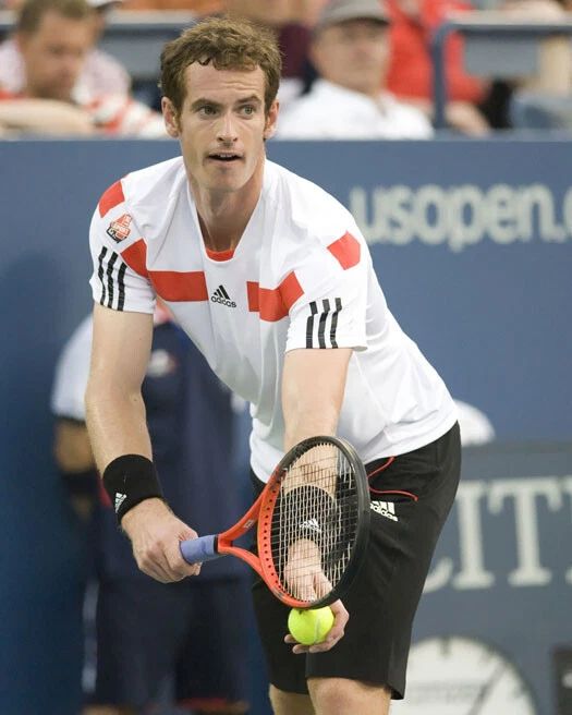 Pro Tennis Player Andy Murray Glossy Keychain Keychain Grand Slam