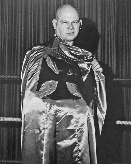 Pro Wrestler Baron Von Raschke Glossy Keychain Nwa World Champion Keychain 1