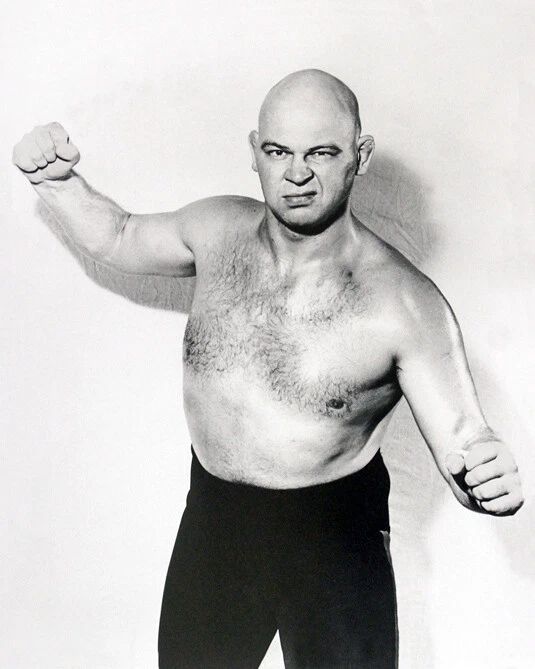 Pro Wrestler Baron Von Raschke Glossy Keychain Nwa World Champion Keychain 2