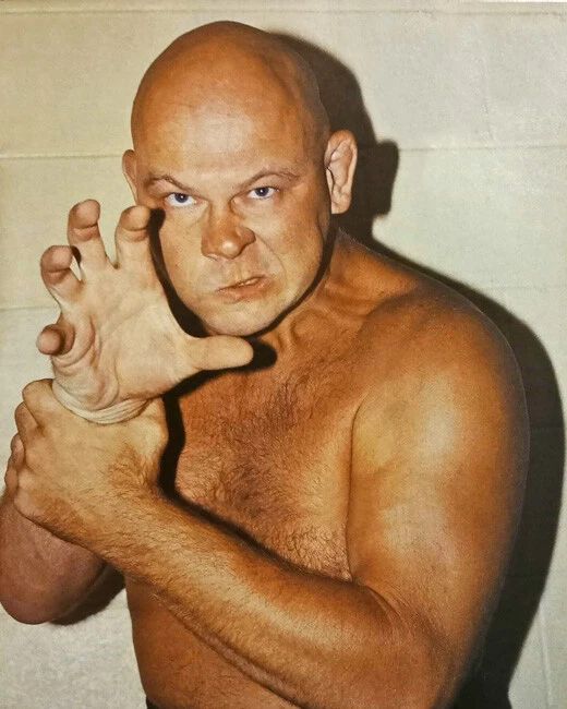 Pro Wrestler Baron Von Raschke Glossy Keychain Nwa World Champion Keychain 3