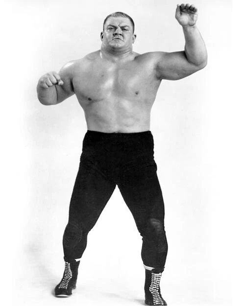 Pro Wrestler Dick The Bruiser Photo Wrestling Champion Print Awa Poster 1