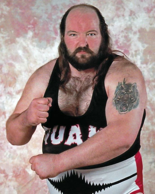Pro Wrestler Earthquake Evans Glossy Magnet Wwf Print John Tenta Magnet 1